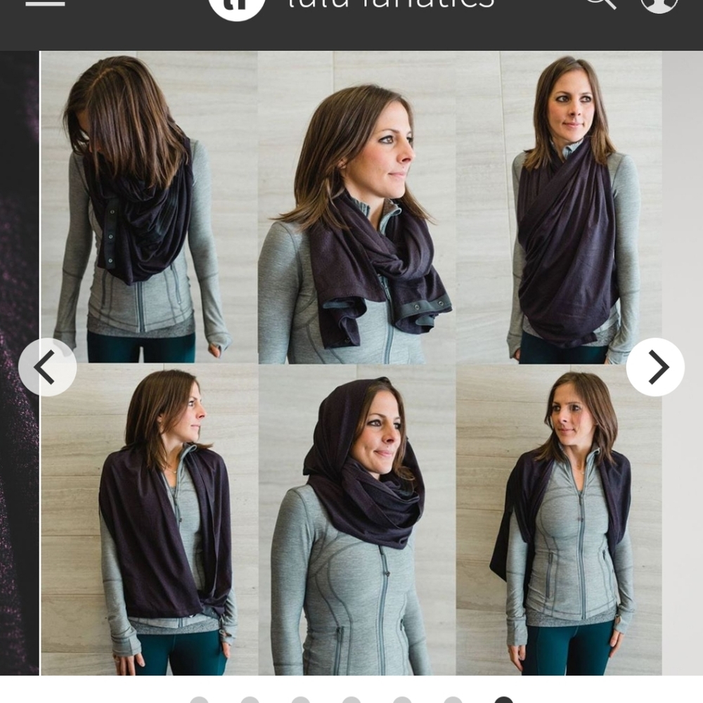 NWT Lululemon Burgundy Wine Wrap